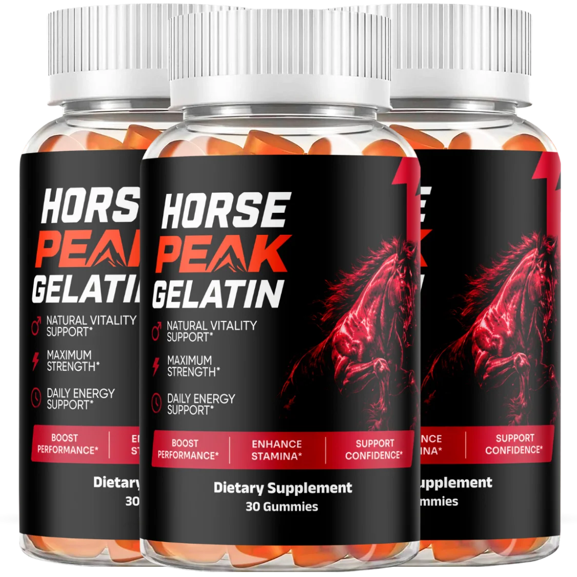 Horse Peak Gelatin 3 bottle package